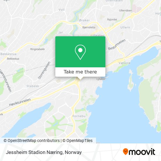 Jessheim Stadion Næring map