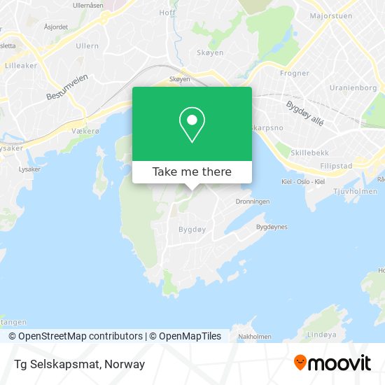 Tg Selskapsmat map