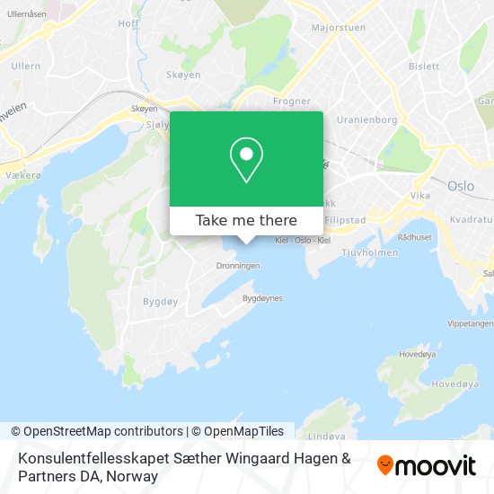 Konsulentfellesskapet Sæther Wingaard Hagen & Partners DA map