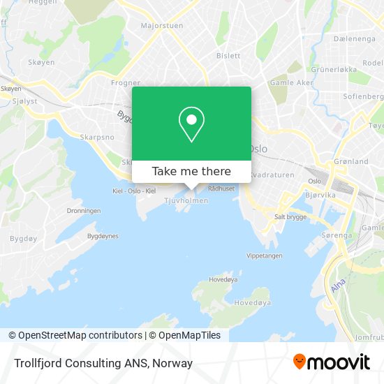 Trollfjord Consulting ANS map