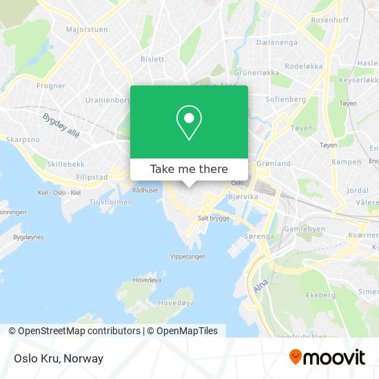 Oslo Kru map