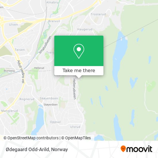 Ødegaard Odd-Arild map