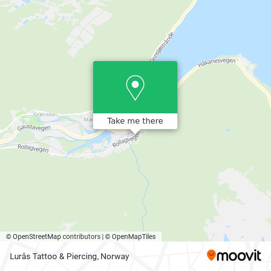 Lurås Tattoo & Piercing map