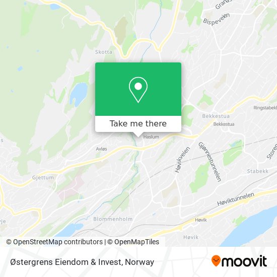 Østergrens Eiendom & Invest map