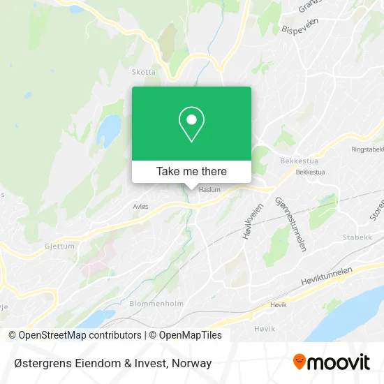 Østergrens Eiendom & Invest map