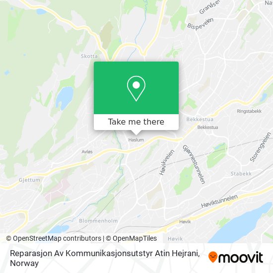 Reparasjon Av Kommunikasjonsutstyr Atin Hejrani map