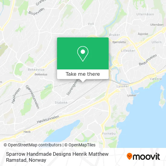 Sparrow Handmade Designs Henrik Matthew Ramstad map