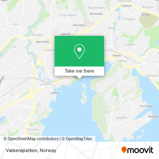 Vækerøparken map