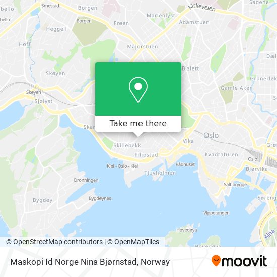 Maskopi Id Norge Nina Bjørnstad map