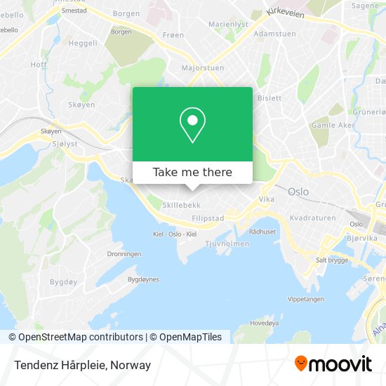 Tendenz Hårpleie map