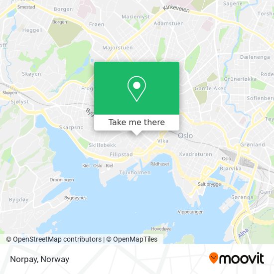 Norpay map