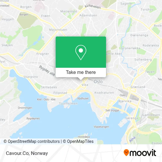 Cavour.Co map
