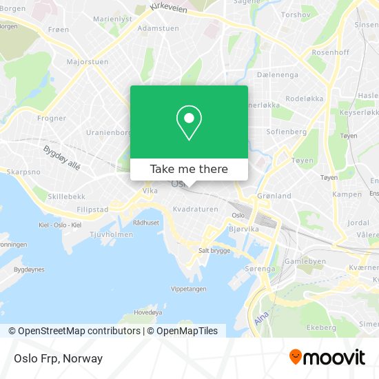 Oslo Frp map