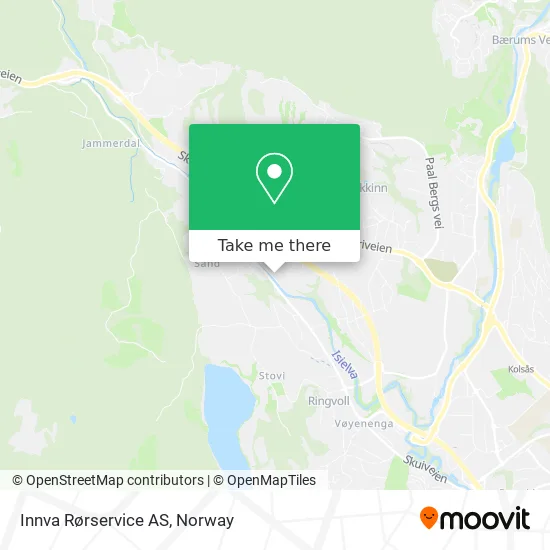 Innva Rørservice AS map