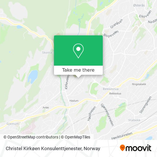 Christel Kirkøen Konsulenttjenester map