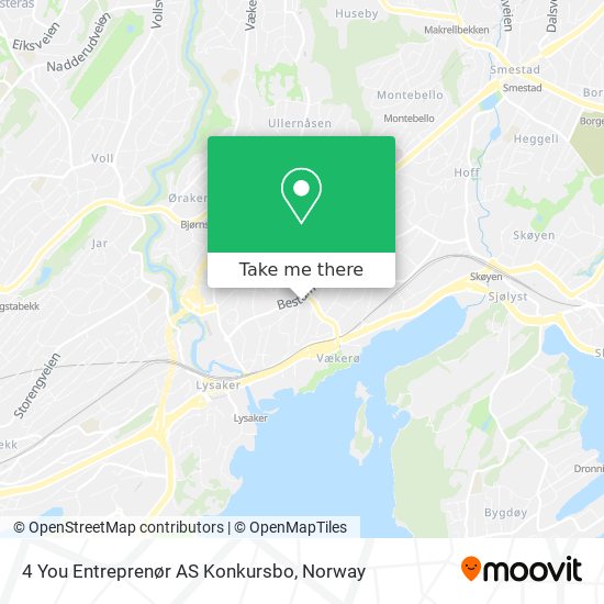 4 You Entreprenør AS Konkursbo map