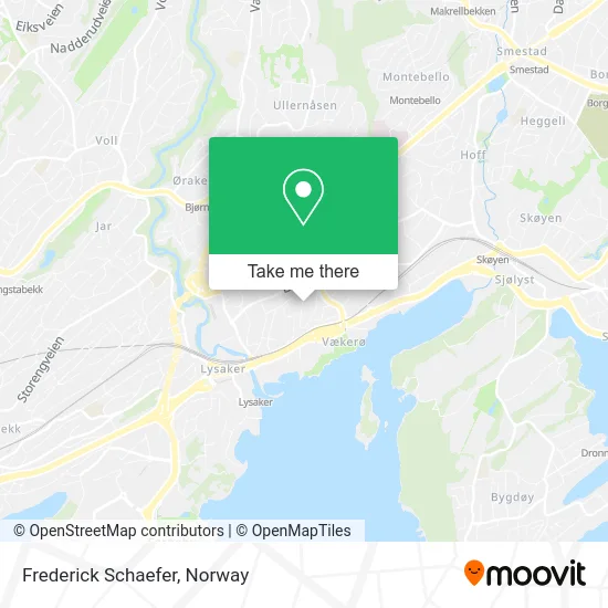 Frederick Schaefer map