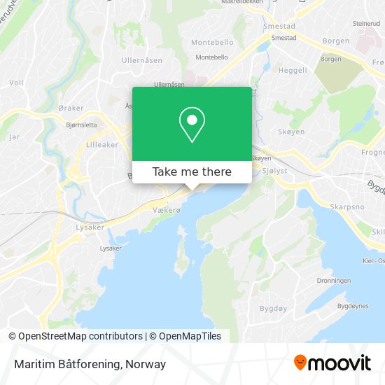 Maritim Båtforening map