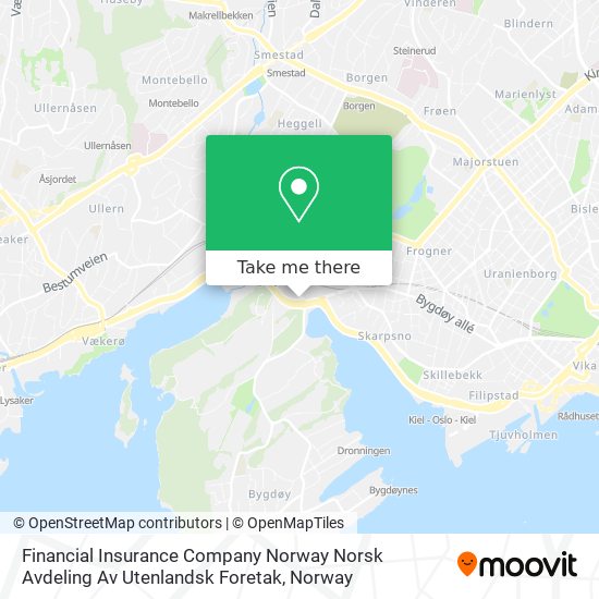 Financial Insurance Company Norway Norsk Avdeling Av Utenlandsk Foretak map