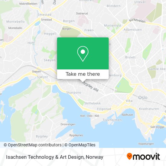 Isachsen Technology & Art Design map