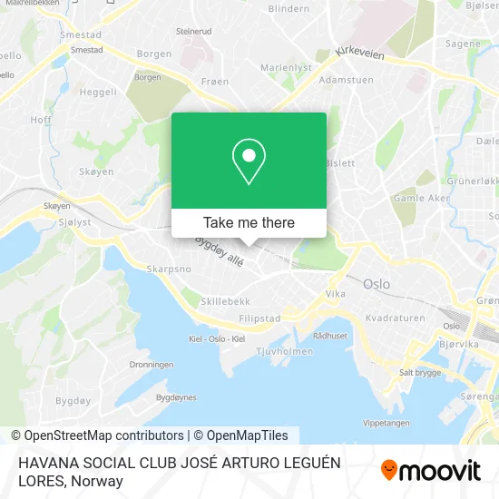 HAVANA SOCIAL CLUB JOSÉ ARTURO LEGUÉN LORES map