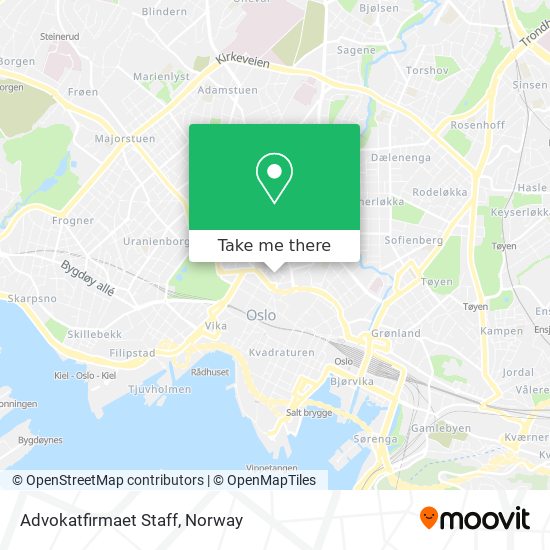 Advokatfirmaet Staff map