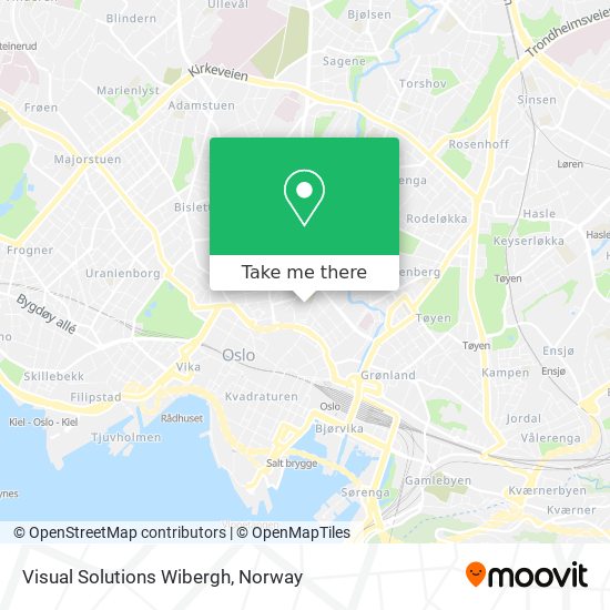 Visual Solutions Wibergh map
