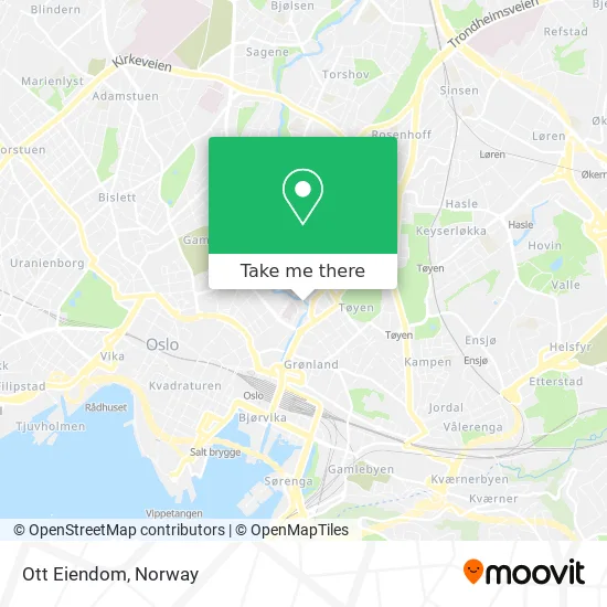 Ott Eiendom map