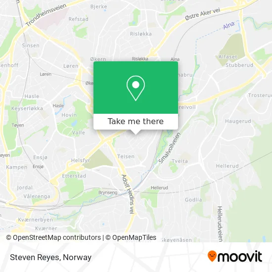 Steven Reyes map