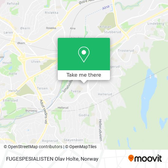 FUGESPESIALISTEN Olav Holte map