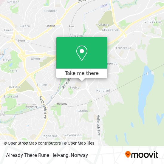 Already There Rune Heivang map