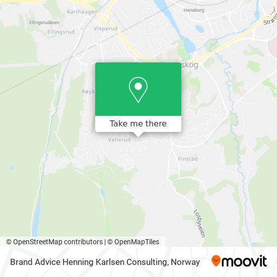 Brand Advice Henning Karlsen Consulting map