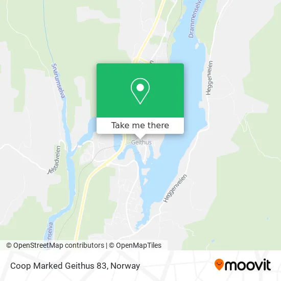 Coop Marked Geithus 83 map