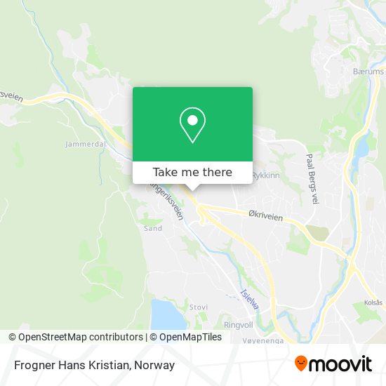 Frogner Hans Kristian map