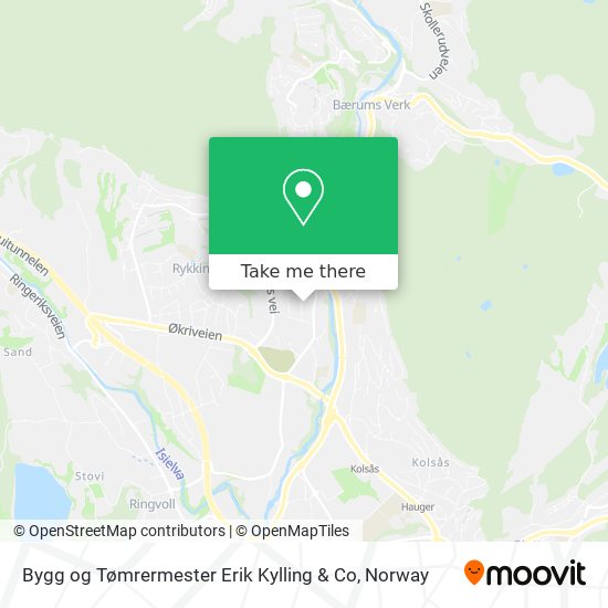 Bygg og Tømrermester Erik Kylling & Co map