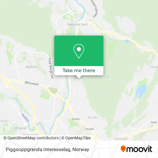 Piggsoppgrenda Interesselag map