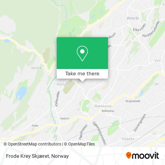 Frode Krey Skjæret map