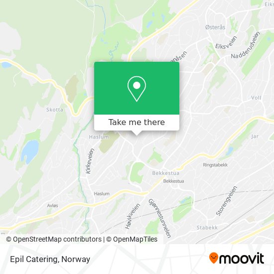 Epil Catering map