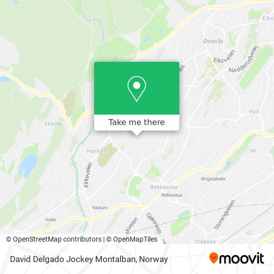 David Delgado Jockey Montalban map