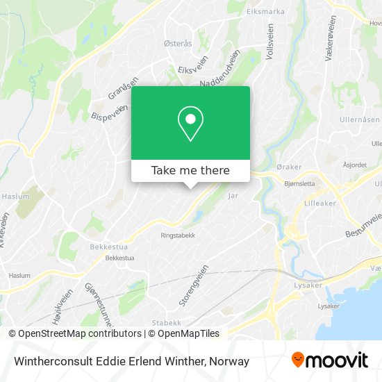 Wintherconsult Eddie Erlend Winther map