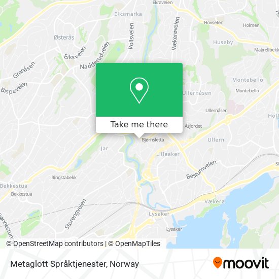 Metaglott Språktjenester map