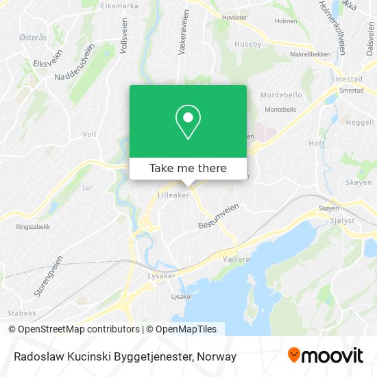 Radoslaw Kucinski Byggetjenester map