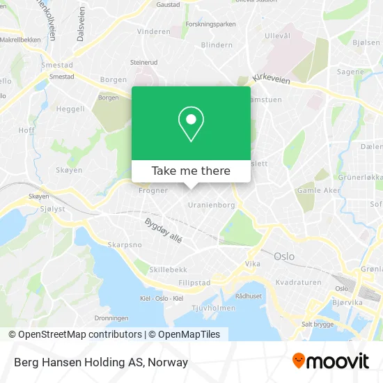 Berg Hansen Holding AS map