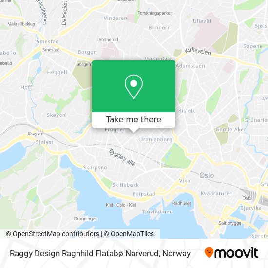 Raggy Design Ragnhild Flatabø Narverud map