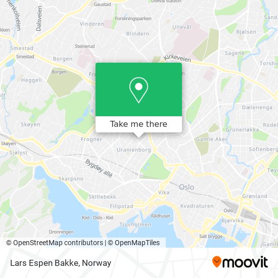 Lars Espen Bakke map