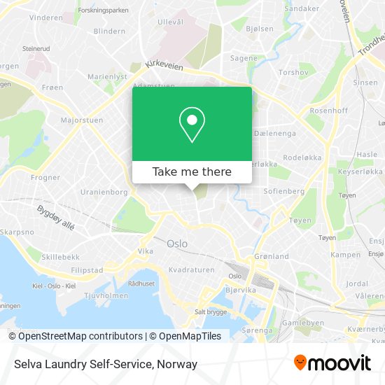 Selva Laundry Self-Service map