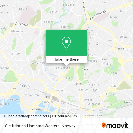 Ole Kristian Namstad Western map