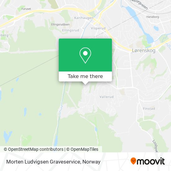 Morten Ludvigsen Graveservice map