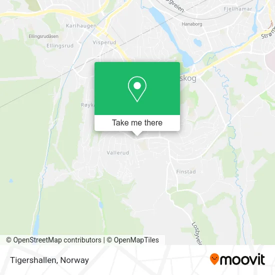 Tigershallen map