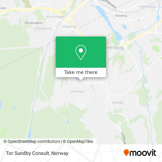 Tor Sundby Consult map